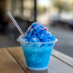 Blue Rasperry Snow Cone